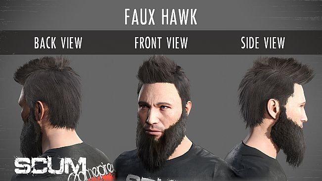 SCUM Male Hair Pack