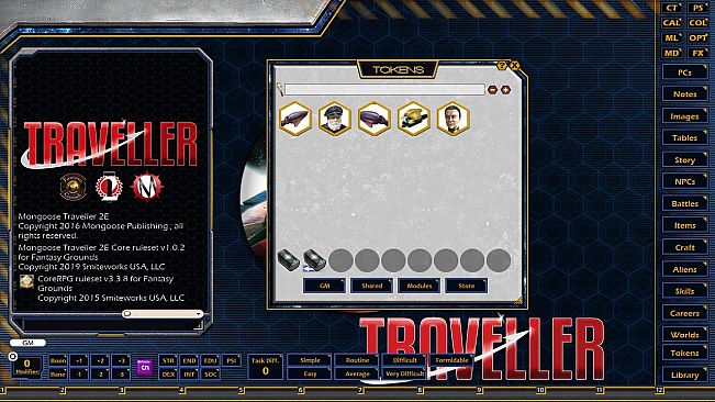 Fantasy Grounds - Reach Adventure 3: The Calixcuel Incident (MGT2)