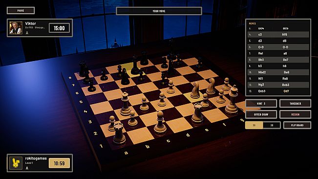 Chess Online: Grandmaster's Table