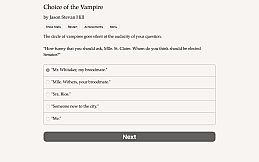 Choice of the Vampire