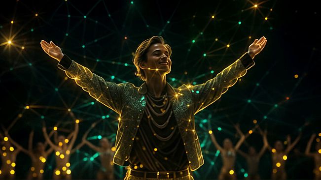 AI-VJ - New Year Visuals