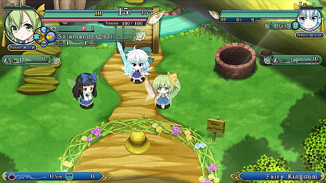 Player & Partner character "Daiyosei" (Touhou Genso Wanderer -Reloaded-)