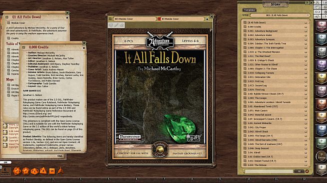 Fantasy Grounds - B03: It All Falls Down (PFRPG)