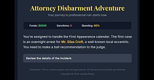 Attorney Disbarment Adventure
