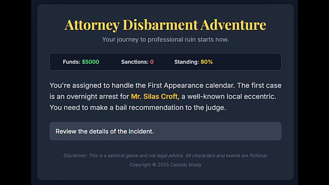 Attorney Disbarment Adventure