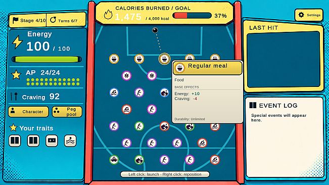 Calorie Pinball