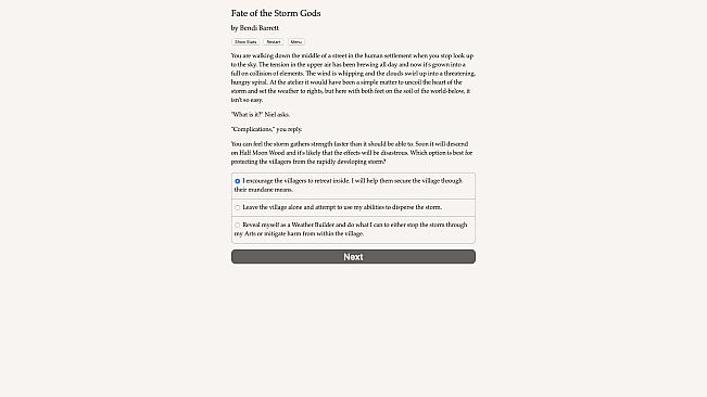 Fate of the Storm Gods