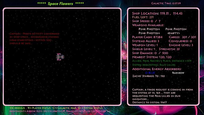 Space Flowers