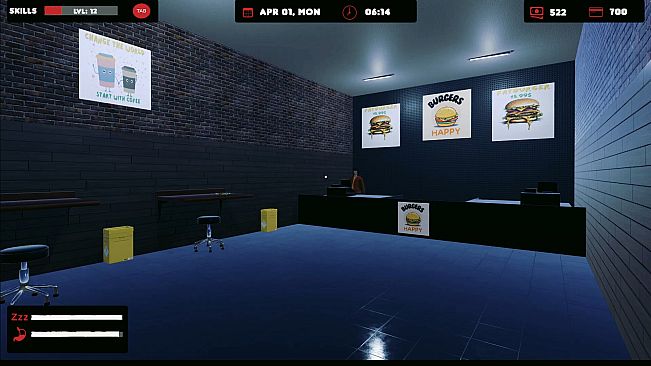 Supermarket Surviving Simulator