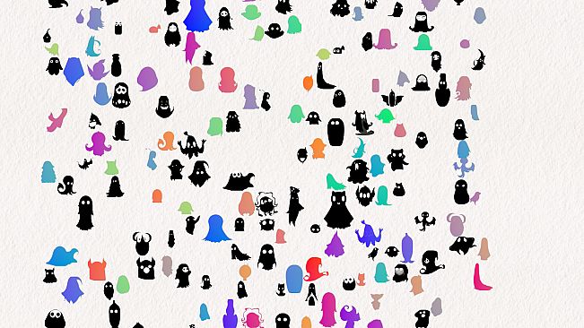 Doodle Harmony Ghosts