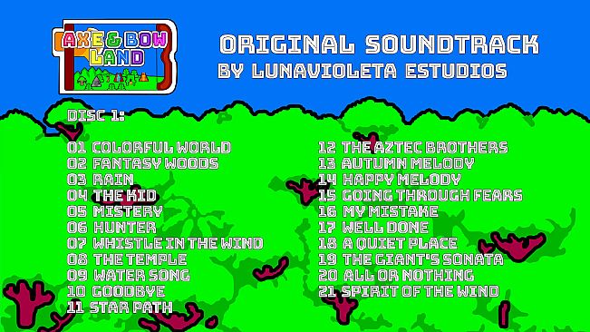 Axe & Bow Land Soundtrack