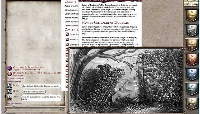 Fantasy Grounds - 4E: Lands of Darkness #1: The Barrow Grounds
