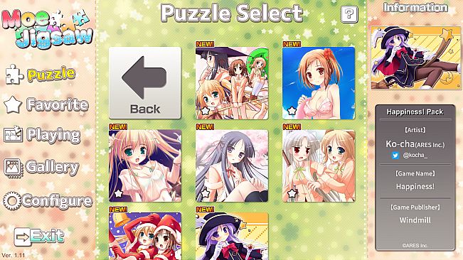 Moe Jigsaw - Happiness! Pack