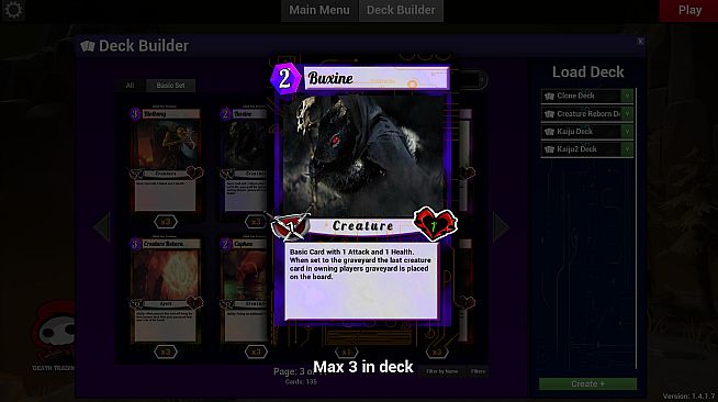 Death Trading Card Game