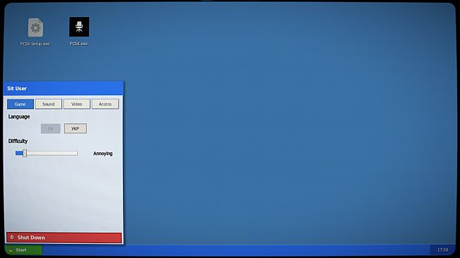 Computer Sitting Simulator