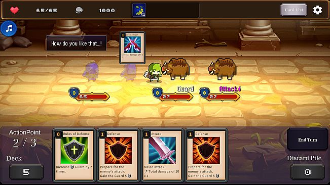 Reminiscence of Gusuku: Card and Explore