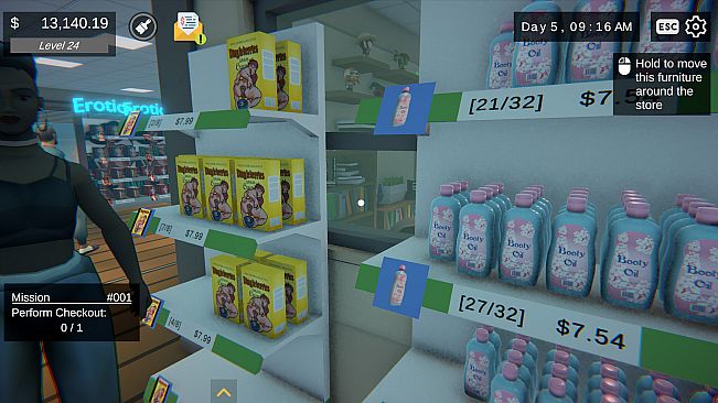 Moist Depot: Adult Store Simulator