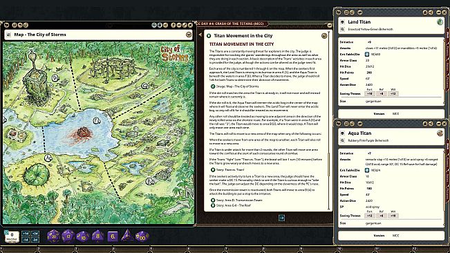 Fantasy Grounds - DCC Day #4: Crash of the Titans (MCC)