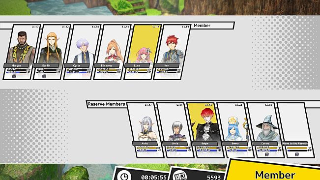 RPG Developer Bakin Layout Data Comic