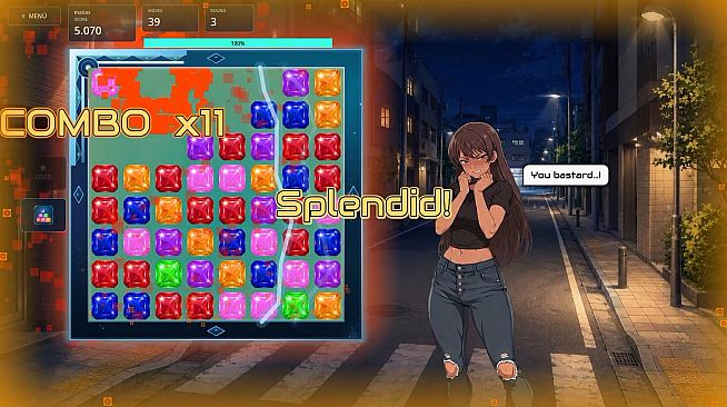 Gem Match: The Challenge of the 8 Queens