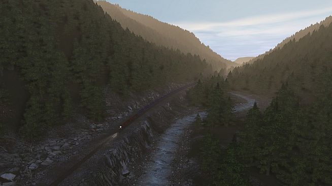 Trainz 2022 DLC - Canadian Rocky Mountains Viktor Lake to Ross Peak and Glacier