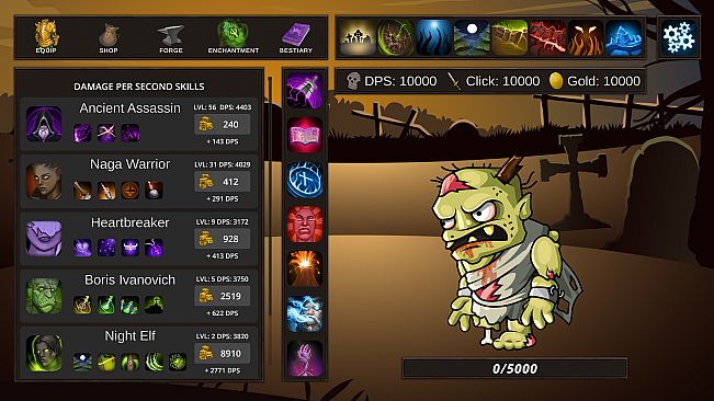 Spellario - Fantasy Clicker