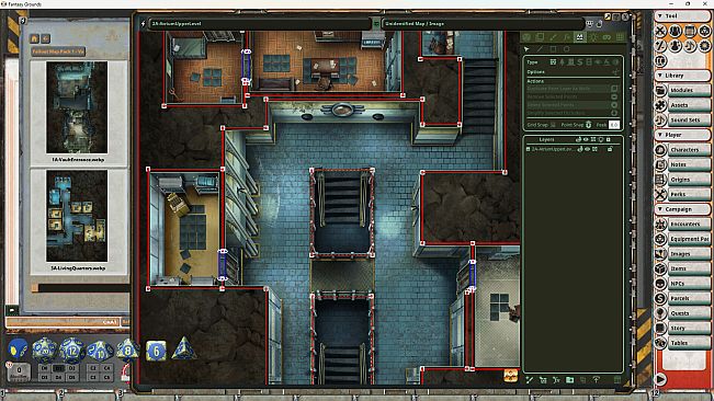 Fantasy Grounds - Fallout Map Pack 1 - Vault