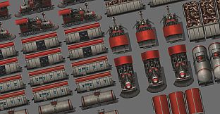 RPG Maker MZ - KR Vintage Steam Train Tileset