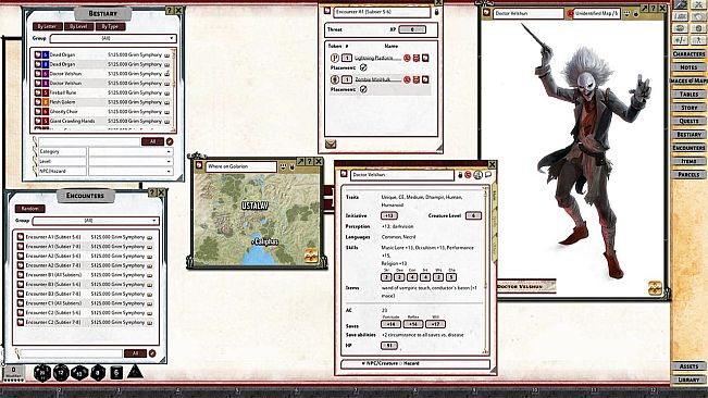 Fantasy Grounds - Pathfinder 2 RPG - Pathfinder Society Scenario #1-25: Grim Symphony