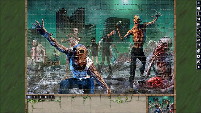 Pixel Puzzles Illustrations & Anime - Jigsaw Pack: Zombies
