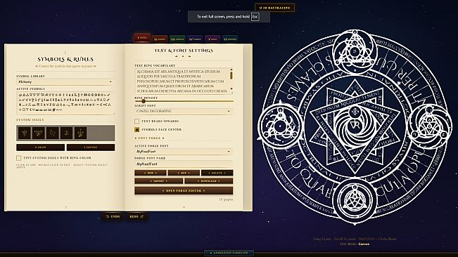 Magic Circle Generator