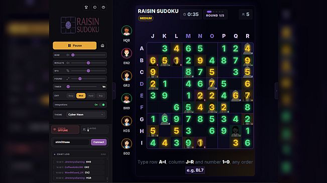 Raisin Sudoku
