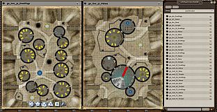Fantasy Grounds - 0one's Colorprints #8: Gnoll Enclave (Map Pack)