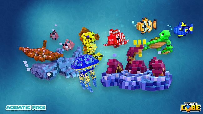 Color A Cube - Aquatic Pack #1
