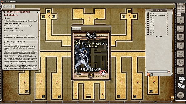 Fantasy Grounds - Mini-Dungeon #007: The Pententieyrie (5E)