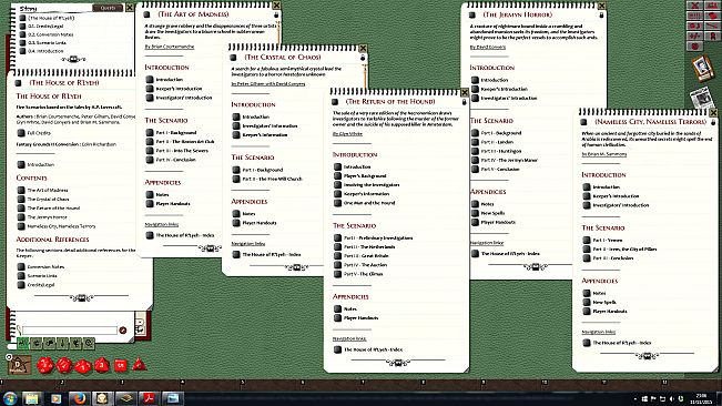 Fantasy Grounds - Call of Cthulhu: The House of R'lyeh