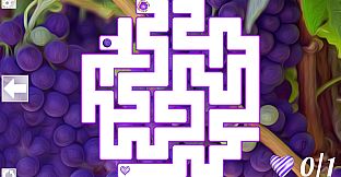 Maze Art: Purple