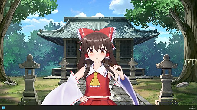 Desktop Mate Touhou Project Hakurei Reimu DLC