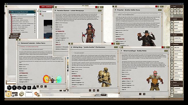 Fantasy Grounds - Rifts for Savage Worlds Adventure Edition: Archetype Set 4