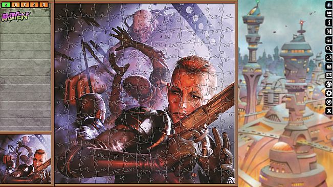 Pixel Puzzles Ultimate - Puzzle Pack: 2000 AD