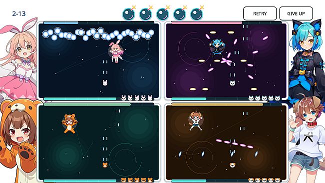4 SCREENS, 1 SHOT