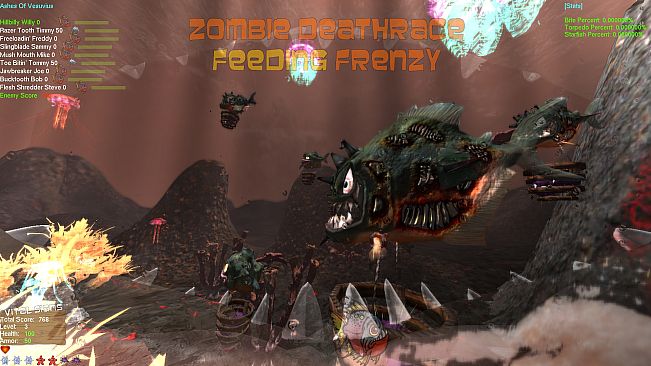 Zombie Deathrace Feeding Frenzy