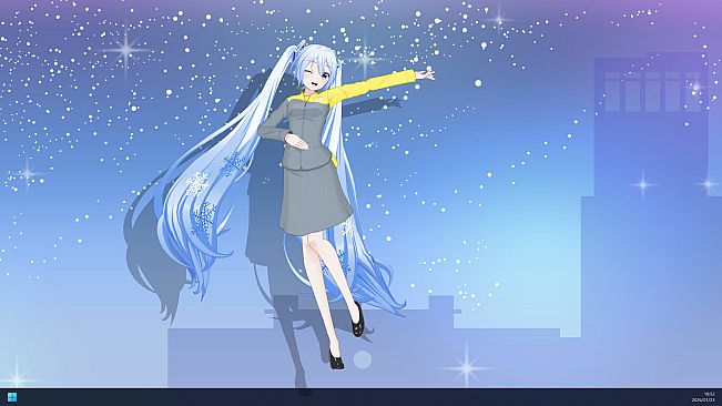 Desktop Mate SNOW MIKU JR Tower Ver. DLC
