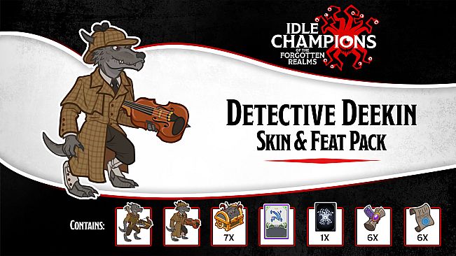 Pakiet skórki i wyczynu – Detektyw Deekin