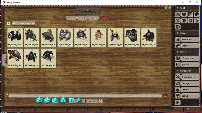 Fantasy Grounds - Devin Night Token Pack 155: Heroic Characters 30