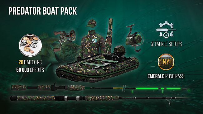 The Fisherman - Fishing Planet: Predator Boat Pack