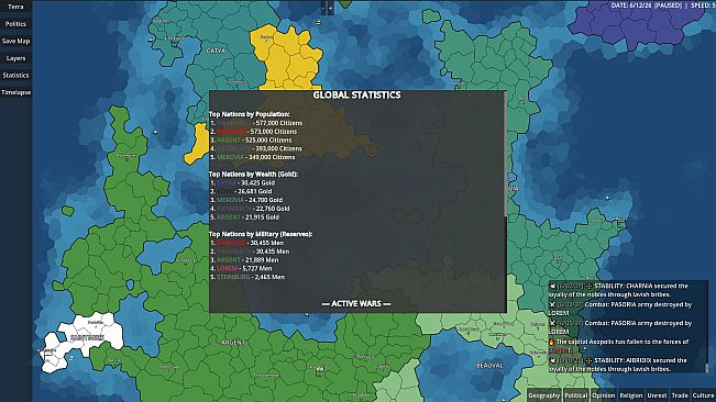 Another Map Simulator