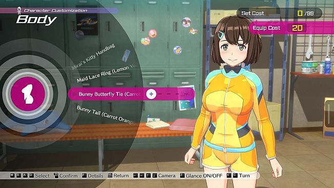 Kandagawa Jet Girls - Bunny Costume (Carrot Orange)