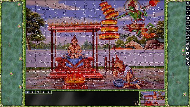 Pixel Puzzles Illustrations & Anime - Jigsaw Pack: Thai Paintings
