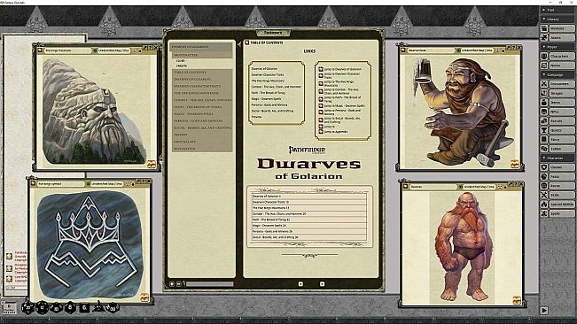 Fantasy Grounds - Pathfinder RPG - Pathfinder Companion: Dwarves of Golarion
